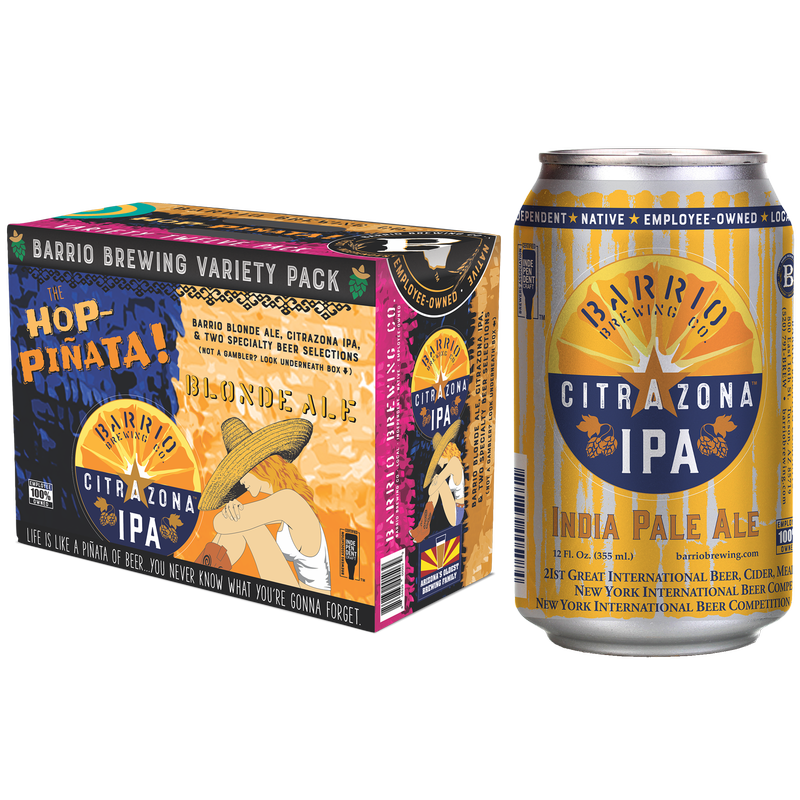 Barrio Ale Variety Pack 12pk 12oz Can 6.5% ABV