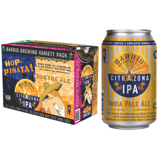 Barrio Ale Variety Pack 12pk 12oz Can 6.5% ABV