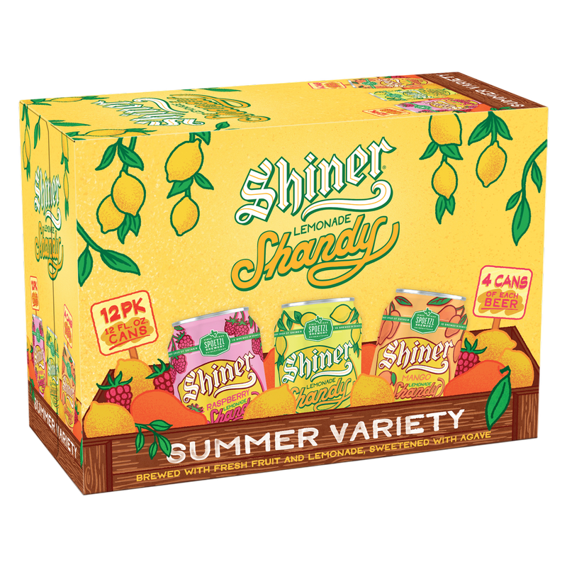 Shiner Shandy Variety Pack (12PKC 12 OZ)