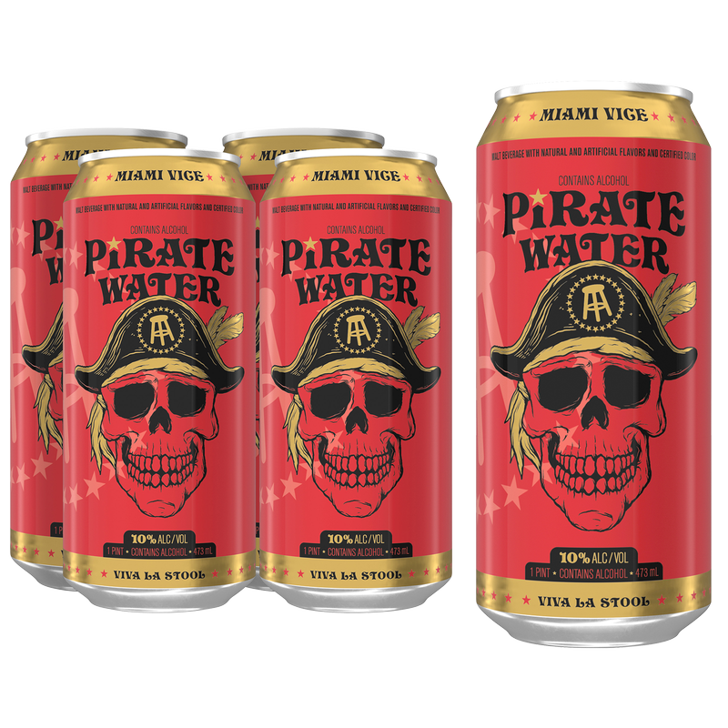 Pirate Water Miami Vice 4pk 16oz Can 10% ABV