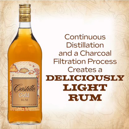 Castillo Gold Rum 1L