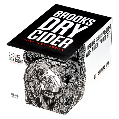 Brooks Dry Cider 6pk 12oz Can