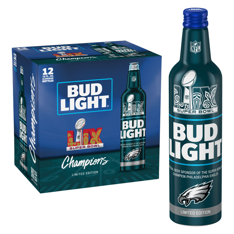 Bud Light Eagles Champ Pack 12pk 16oz Btl 4.2% ABV