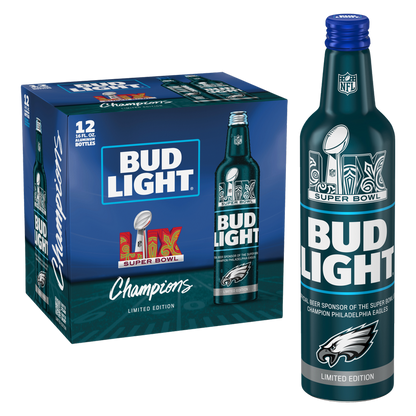 Bud Light Eagles Champ Pack 12pk 16oz Btl 4.2% ABV