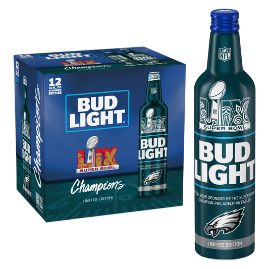 Bud Light Eagles Champ Pack 12pk 16oz Btl 4.2% ABV