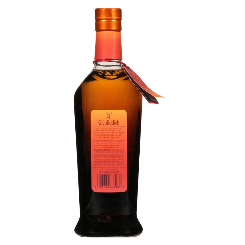 Glenfiddich Fire & Cane Single Malt Scotch Whisky 750 ml