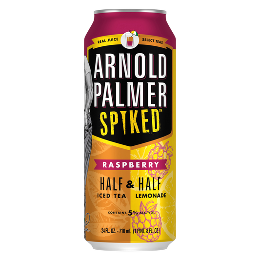 Arnold Palmer Raspberry Spiked Half & Half Single 24oz Can 5% ABV