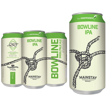 Mainstay Independent Brewing Bowline IPA 4pk 16oz Can 7.2%