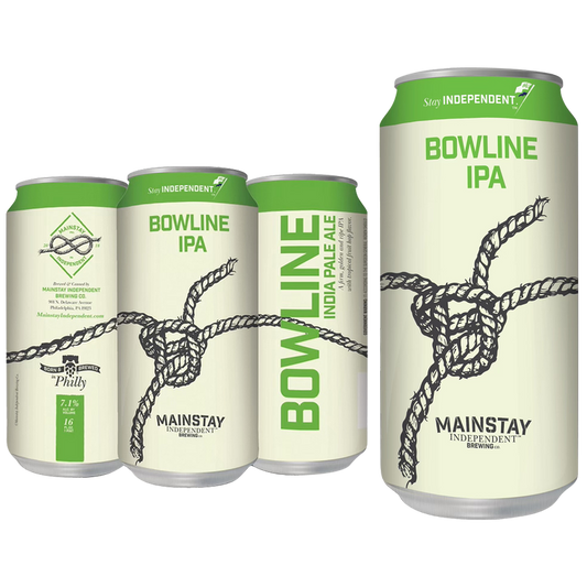 Mainstay Independent Brewing Bowline IPA 4pk 16oz Can 7.2%
