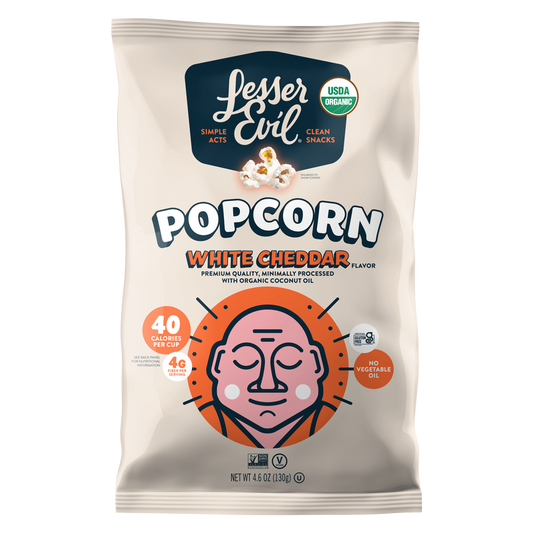 LesserEvil No Cheese Cheesiness Organic Popcorn 5oz