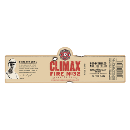 Climax Fire No. 32 Cinnamon Spice Moonshine 750ml