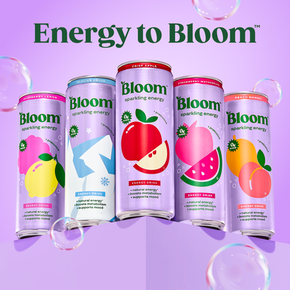 Bloom Sparkling Energy Glacier Crush 12oz Can