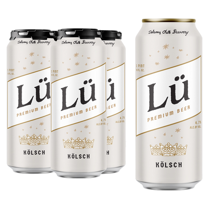 Solemn Oath Lü Kolsch 4pk 16oz Can 4.7% ABV