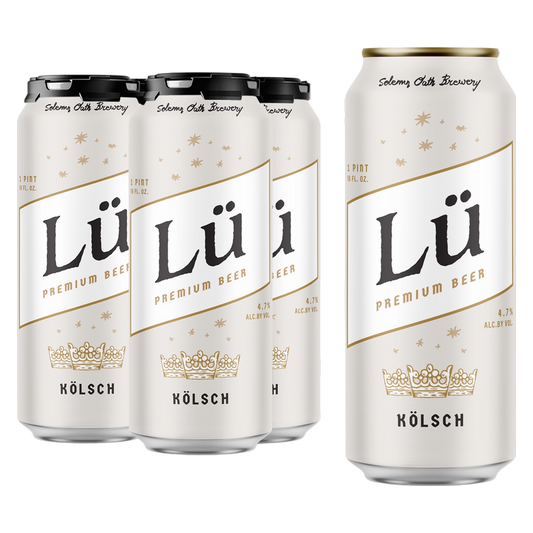 Solemn Oath Lü Kolsch 4pk 16oz Can 4.7% ABV