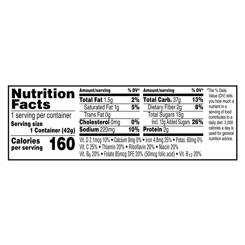 Kellogg's Froot Loop Cereal 1.5oz