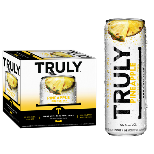 Truly Hard Seltzer Pineapple 6pk 12oz Can