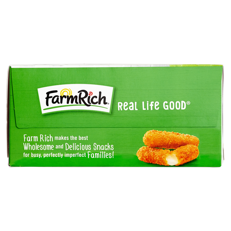 Farm Rich Frozen Breaded 100% Real Mozzarella Cheese Sticks 24oz