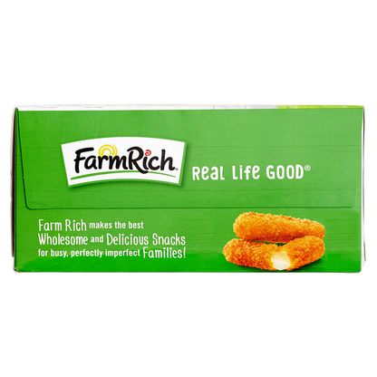 Farm Rich Frozen Breaded 100% Real Mozzarella Cheese Sticks 24oz