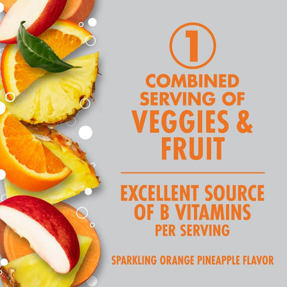 V8 Plus Energy Sparkling Orange Pineapple 4pk 11.5oz Can