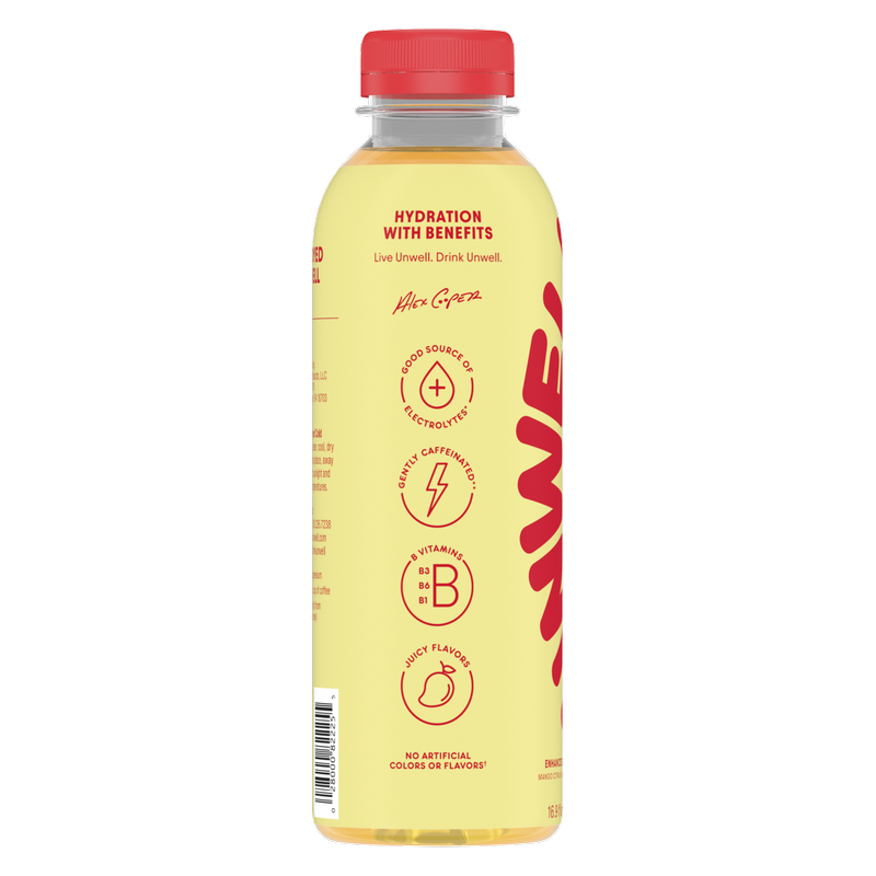 Unwell Mango Citrus Hydration Drink 16.9oz Btl
