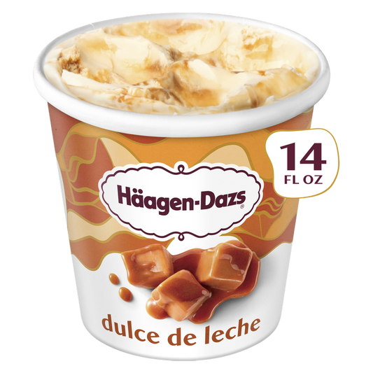 Haagen-Dazs Dulce De Leche Ice Cream, 14oz.