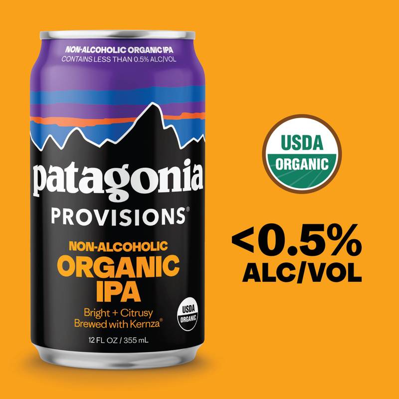 Patagonia Organic Non-Alcoholic IPA 6pk 12oz Can