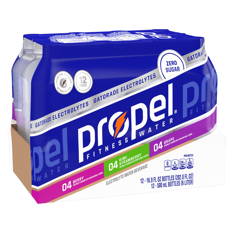 Propel Electrolyte Water Beverage Variety 12pk 16.9oz Btl