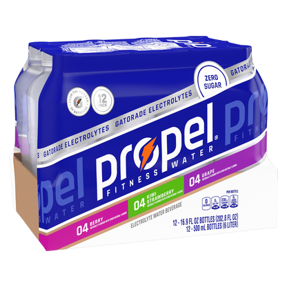 Propel Electrolyte Water Beverage Variety 12pk 16.9oz Btl