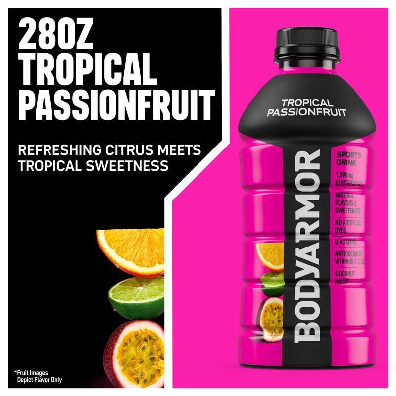BODYARMOR Tropical Passionfruit 28oz Btl