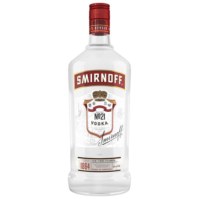 Smirnoff Vodka 1.75L (80 Proof)