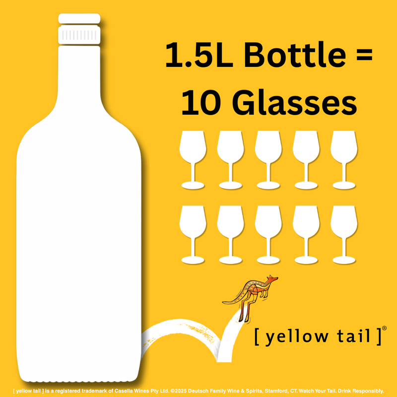 Yellow Tail Pink Moscato 1.5 L