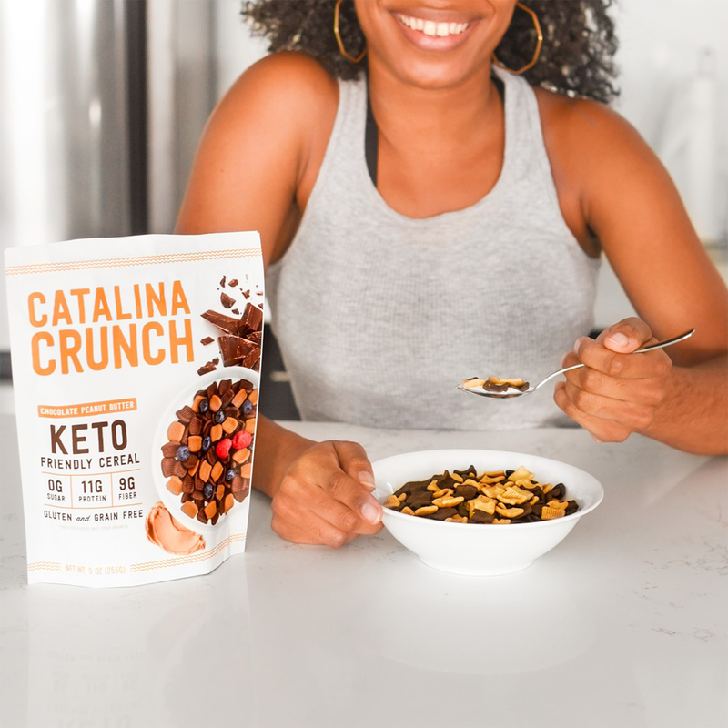Catalina Crunch Chocolate Peanut Butter Keto Cereal 9oz