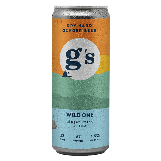G's Hard Ginger Beer Wild One Mint and Lime (16 OZ CAN)