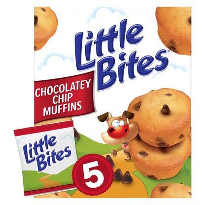 Entenmann's Little Bites Chocolatey Chip Mini Muffins, 5 packs, 7.5 oz