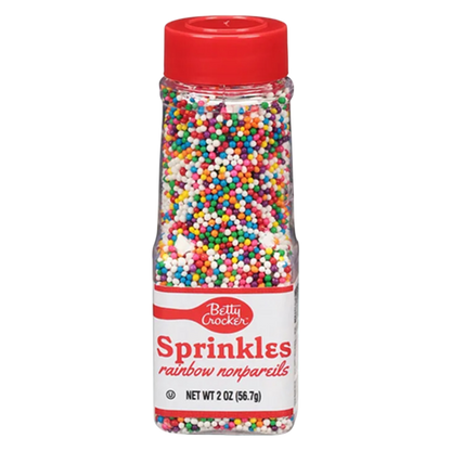 Betty Crocker Rainbow Non Pareil Sprinkles 2oz