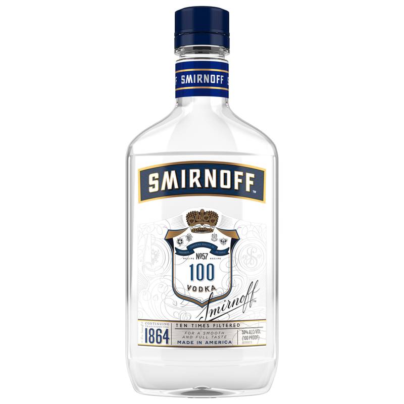 Smirnoff Vodka 100pf 375ml