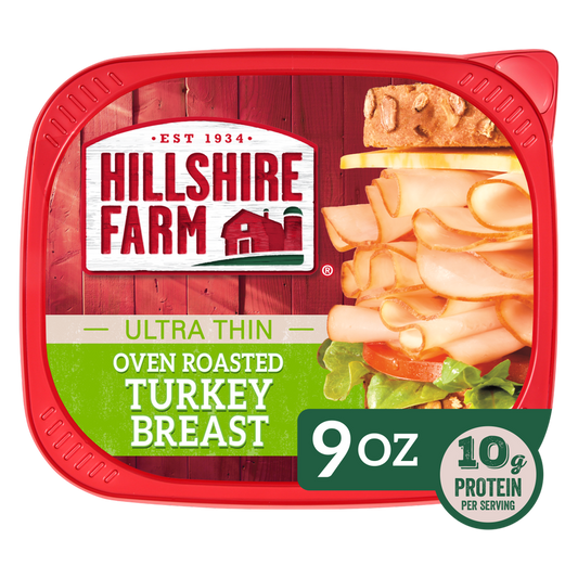 Hillshire Farm Ultra Thin Sliced Oven Roasted Turkey Breast - 9oz