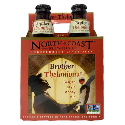 North Coast Brewing Brother Thelonious 4pk 12oz Btl
