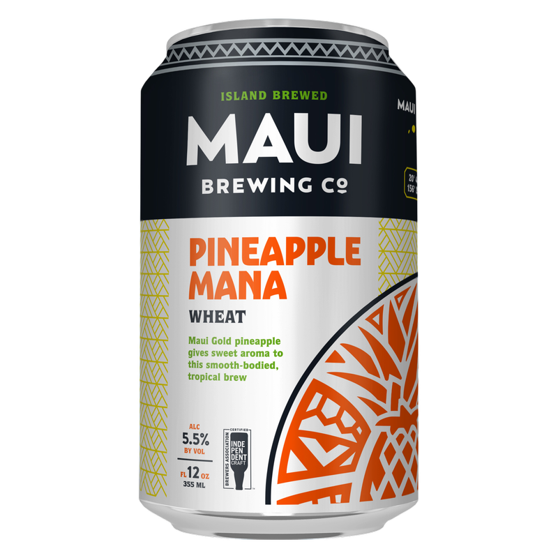 Maui Brewing Pineapple Mana Wheat 6pk 12oz Can 5.5% ABV