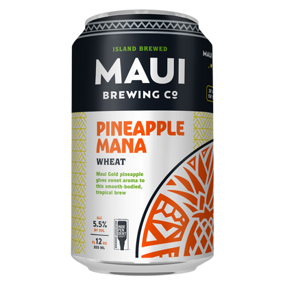Maui Brewing Pineapple Mana Wheat 6pk 12oz Can 5.5% ABV