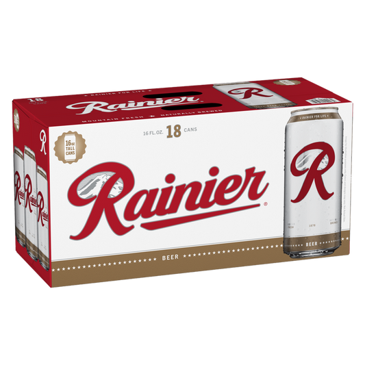 Rainier Lager 18pk 16oz Can