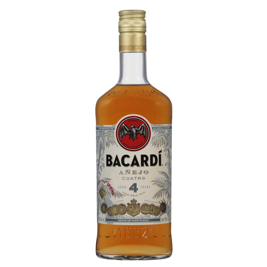 Bacardi 4 Yr Anejo Rum 750ml
