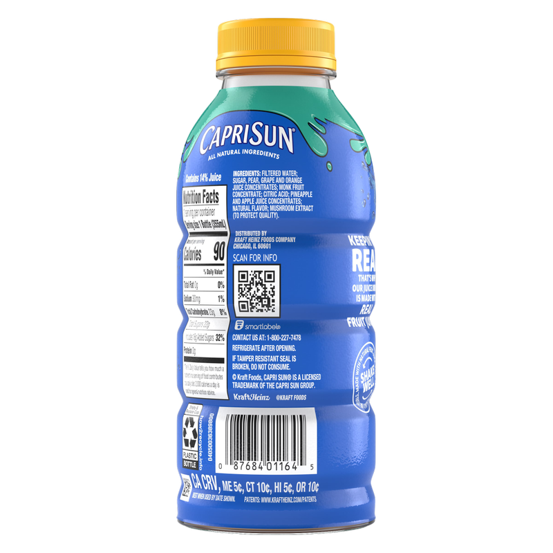 Capri Sun Pacific Cooler Juice 12oz Btl