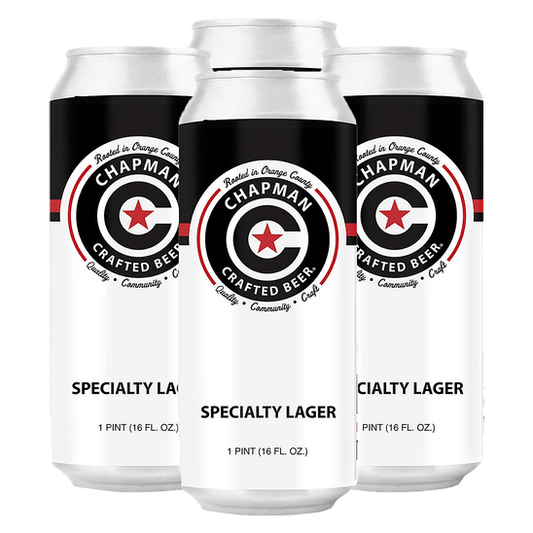 Chapman Crafted Beer Rotating Specialty Lager (4PKC 16 OZ)