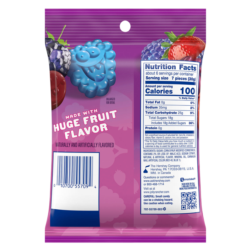 Jolly Rancher Very Berry Gummies, 6.5 oz