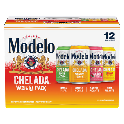 Modelo Chelada Variety 12pk 12oz Can 3.5% ABV