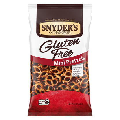 Snyder's Gluten Free Mini Pretzels 8oz