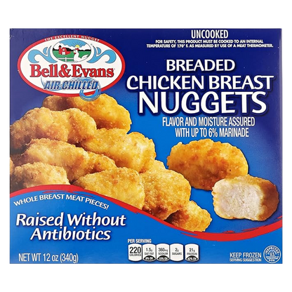Bell & Evans Breaded Chicken Breast Nuggets