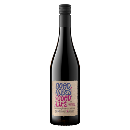 Good Vibes Good Life Pinot Noir (750 ML) 9% ABV