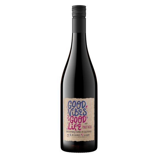 Good Vibes Good Life Pinot Noir (750 ML) 9% ABV